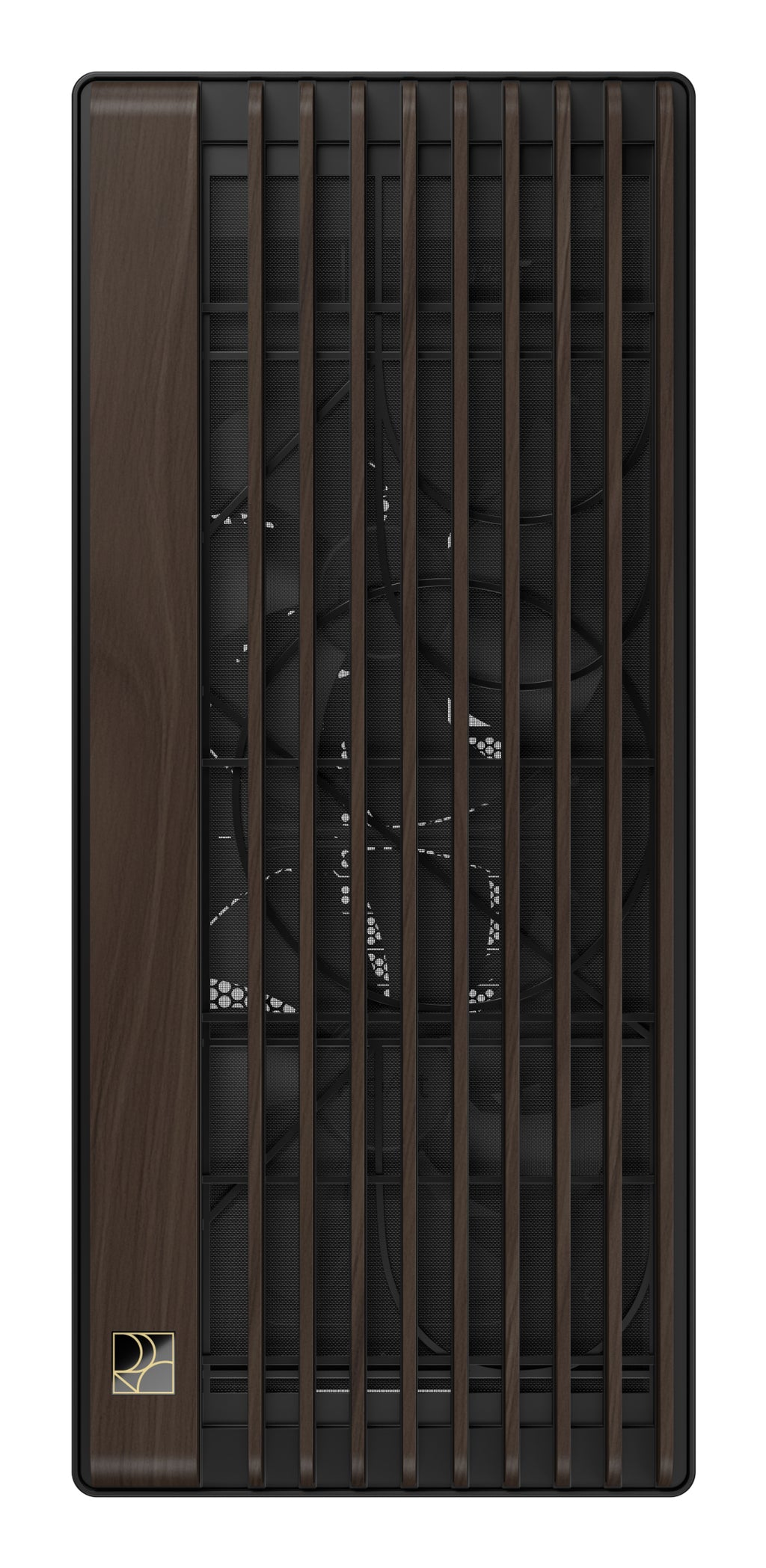 ASUS ProArt PA602 Wood Edition Modern Black - Metal Panel Midi Tower Noir, Bois