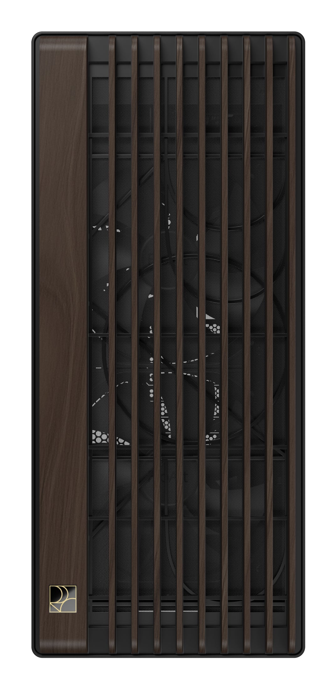 ASUS ProArt PA602 Wood Edition Modern Black - Metal Panel Midi Tower Noir, Bois