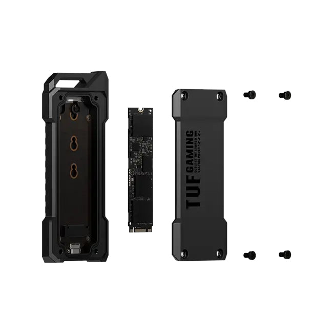 ASUS ESD-T1A/BLK/G/AS// Enceinte ssd Noir M.2
