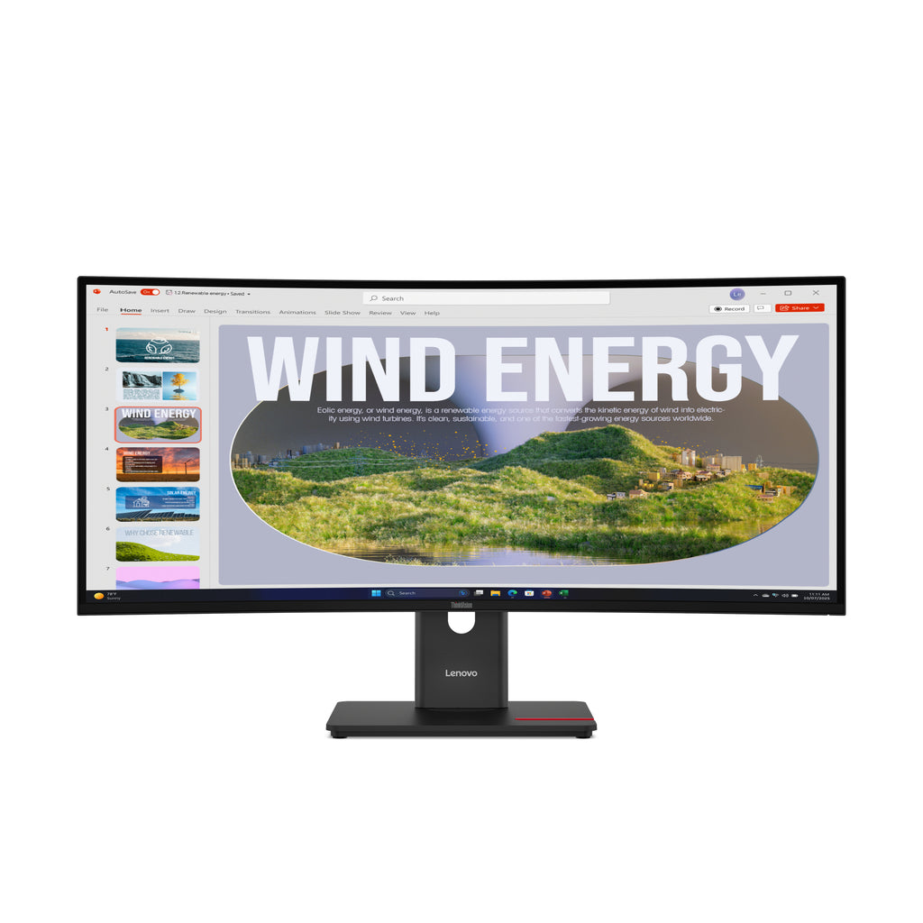 Lenovo ThinkVision T34WD-40 Moniteur