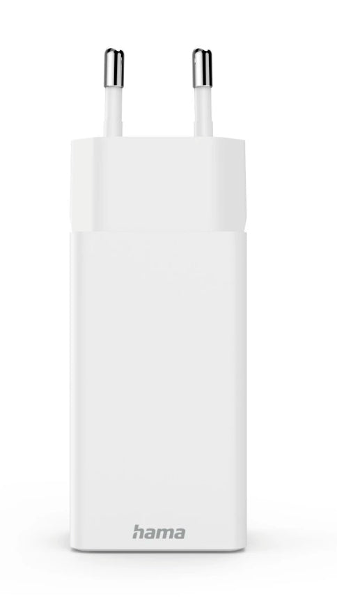 Hama 00201996 Chargeur Secteur Charge Rapide pour Smartphone, Blanc