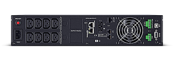 CyberPower OLS1500ERT2UA-N alimentation d'énergie non interruptible Double-conversion (en ligne) 1,5 kVA 1350 W 8 sortie(s) CA