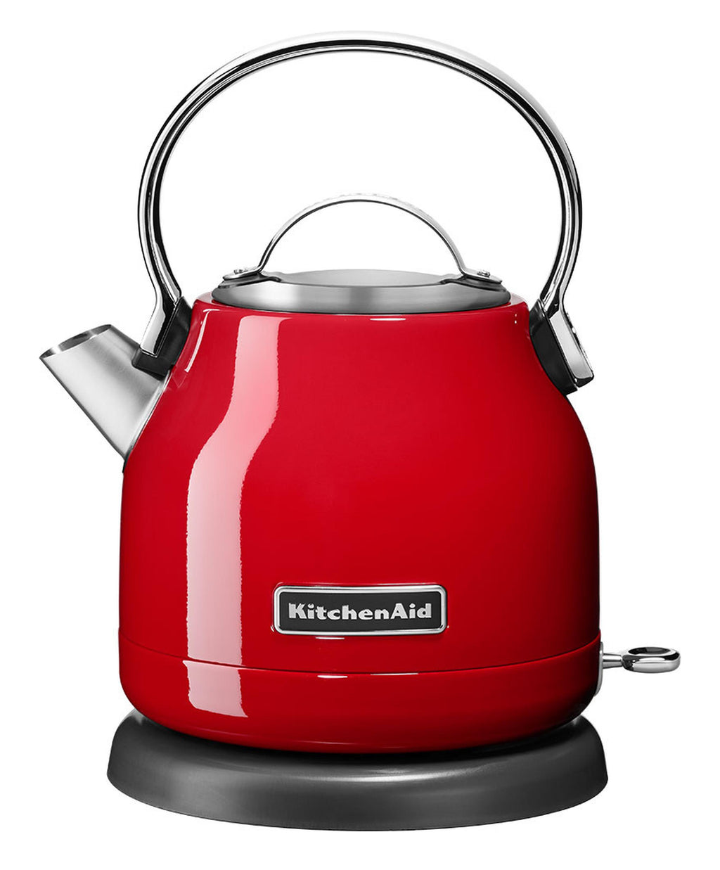 KitchenAid 5KEK1222EER Bouilloire Électrique 1,25 L 2200 W, Acier Inoxydable, Noir et Rouge