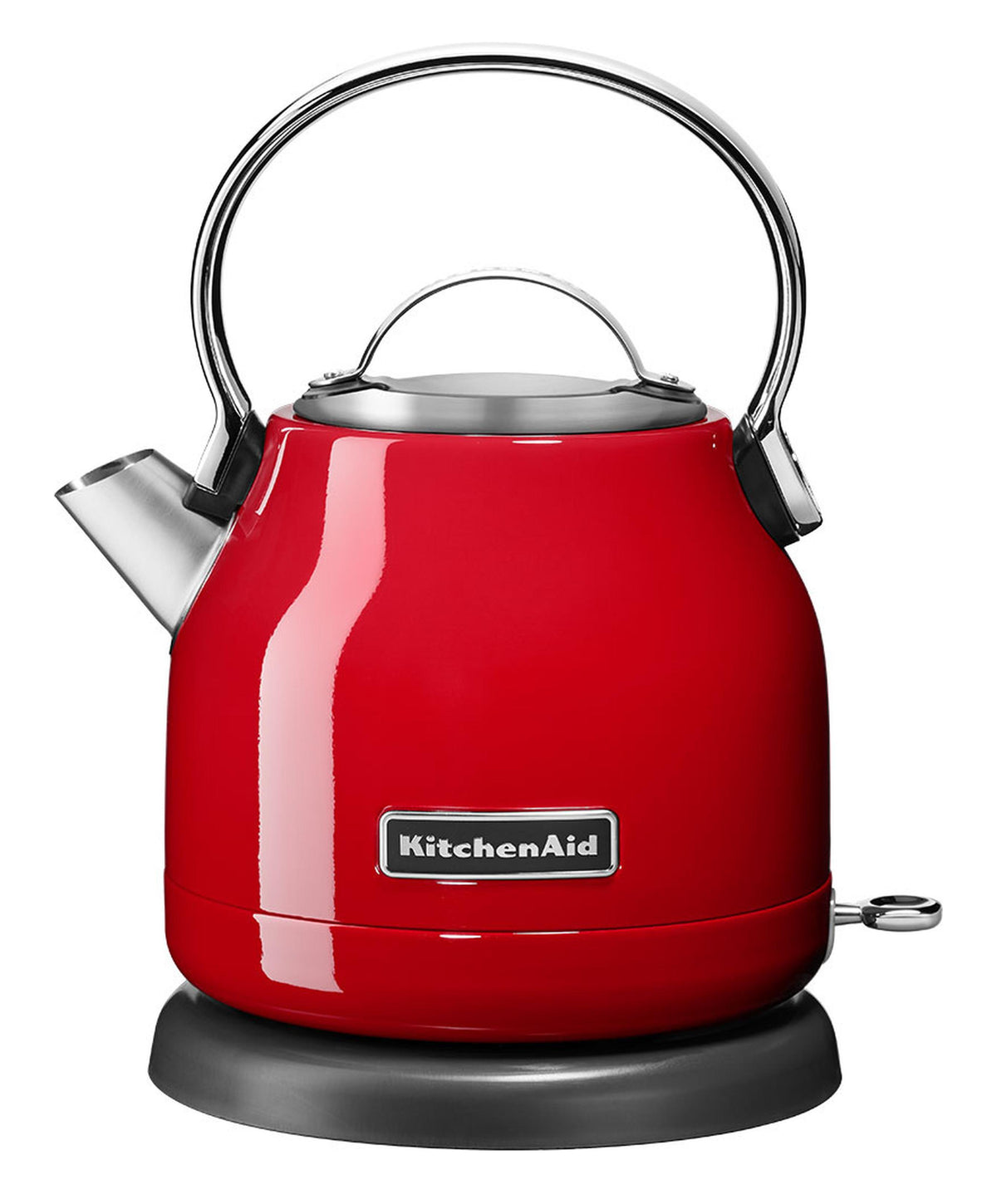 KitchenAid 5KEK1222EER Bouilloire Électrique 1,25 L 2200 W, Acier Inoxydable, Noir et Rouge
