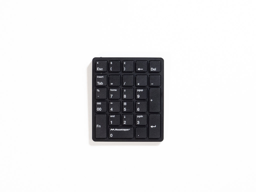 Mousetrapper Mousetrapper NumPad clavier numérique Universel RF sans fil Noir
