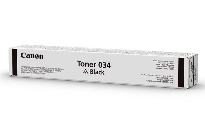 Canon 034 Cartouche de toner 1 pièce(s) Original Noir
