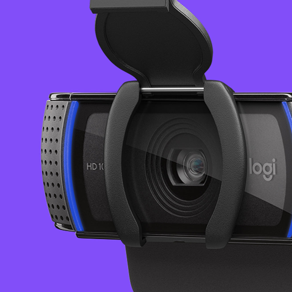 Logitech HD Pro Webcam C920S, Résolution 1920 x 1080