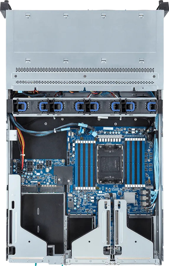 GIGABYTE R263-S30-AAH2 Serveur Rack 2U Intel C741 LGA 4677 Socket E Noir et Gris