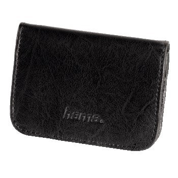 Hama Memory Card Case logement pour carte mémoire 4 cartes Simili-cuir Noir