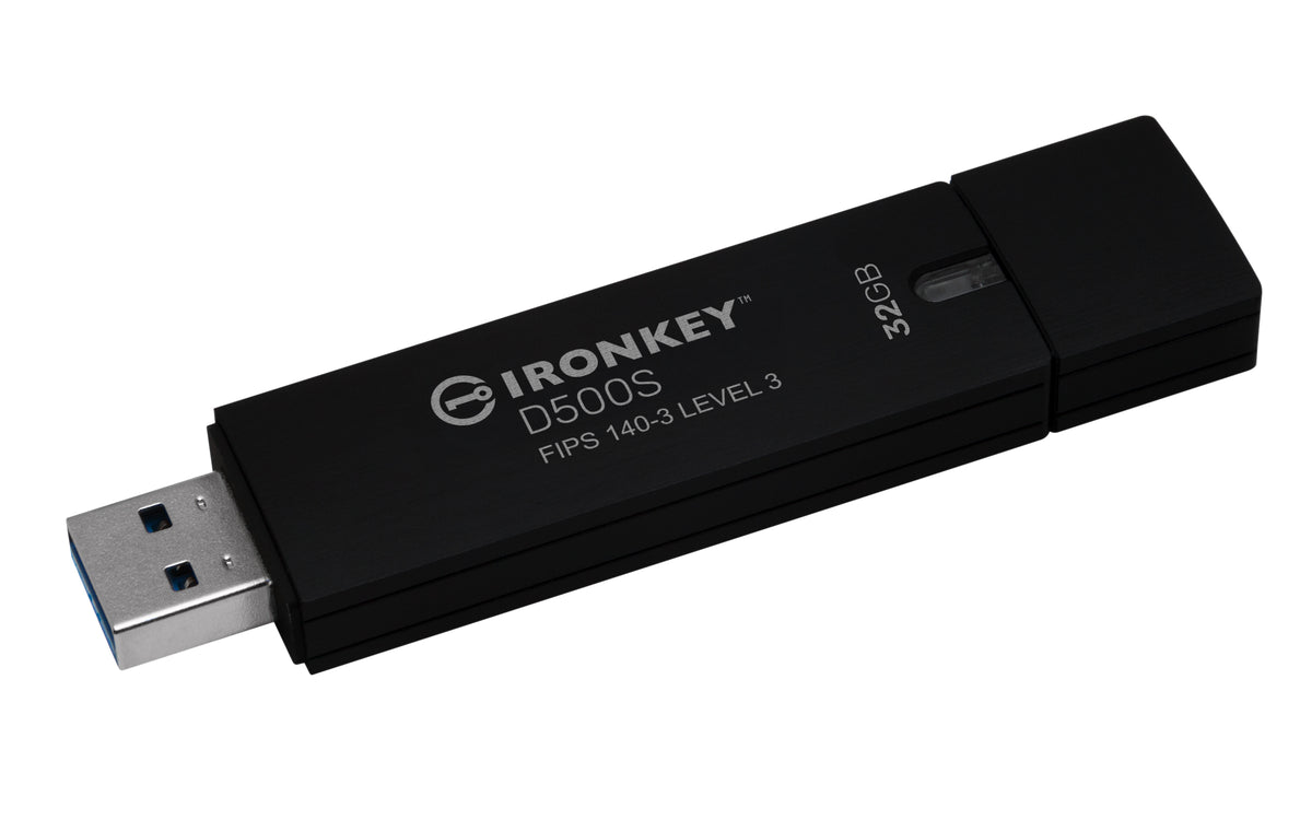 Kingston Technology IronKey 32 Go D500S FIPS 140-3 Lvl 3 AES-256