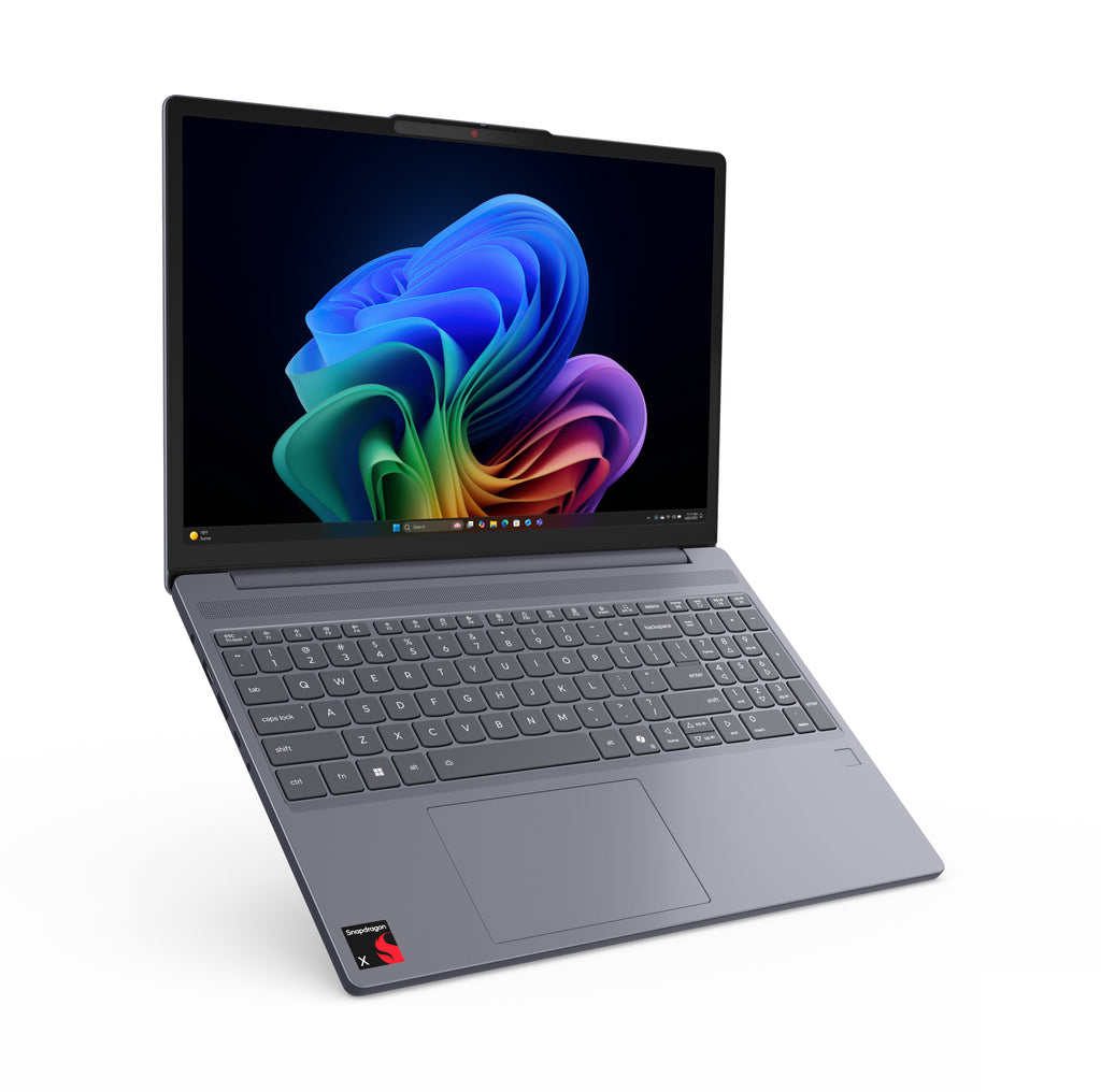 Lenovo IdeaPad Slim 3 15Q8X10 Copilot+ PC, Snapdragon X1-26-100, 15.3" WUXGA, 16 Go LPDDR5x, 1 To SSD, Wi-Fi 7, Windows 