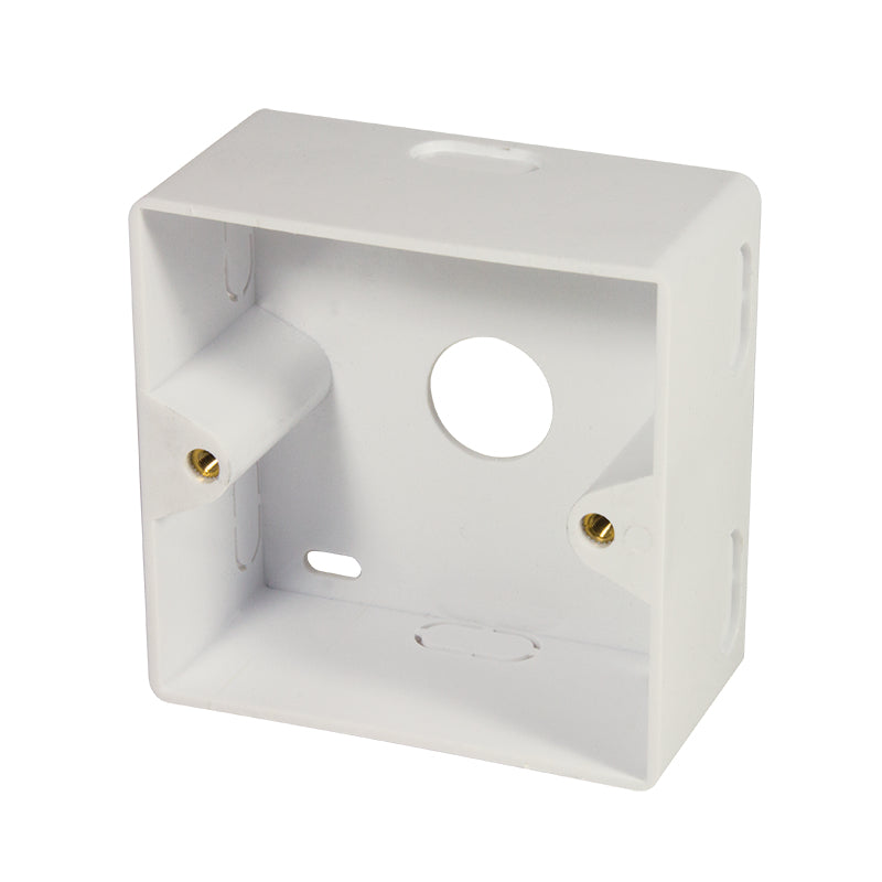 LogiLink NP0124 prise de courant 2 x RJ-45 Métallique, Blanc - vue 4