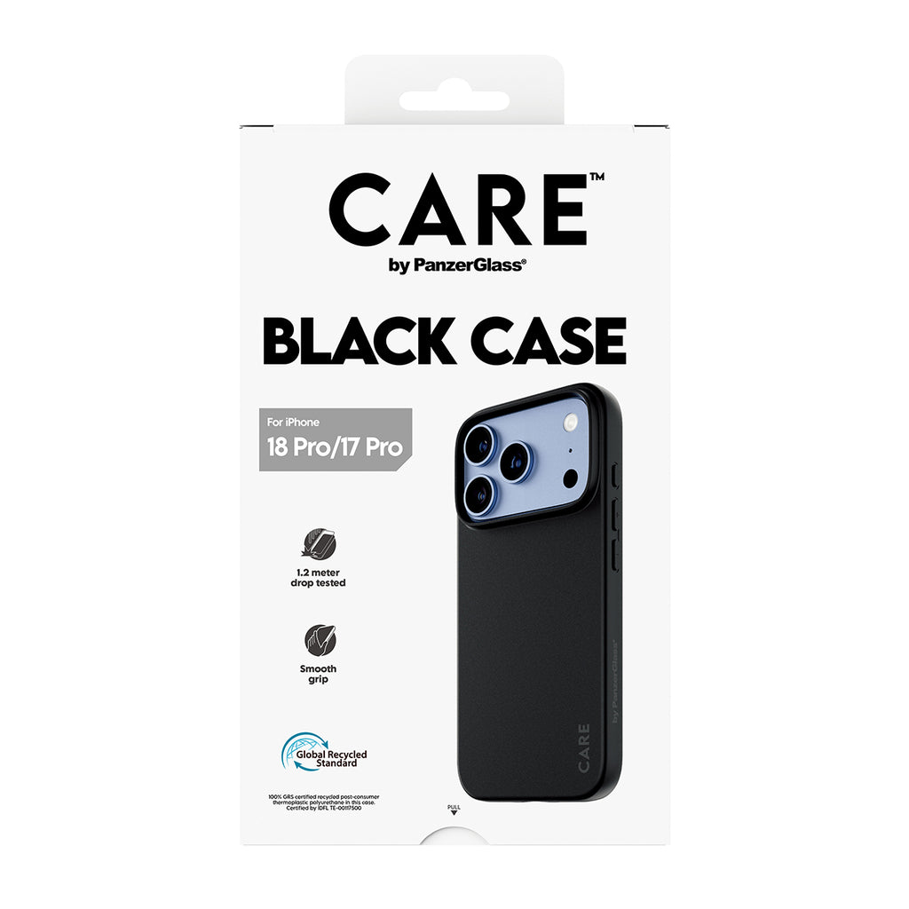 PanzerGlass CARE™ by ® TPU Case Black iPhone 18 Pro | 17 Pro coque de protection pour téléphones portables Housse Noir - vue 3