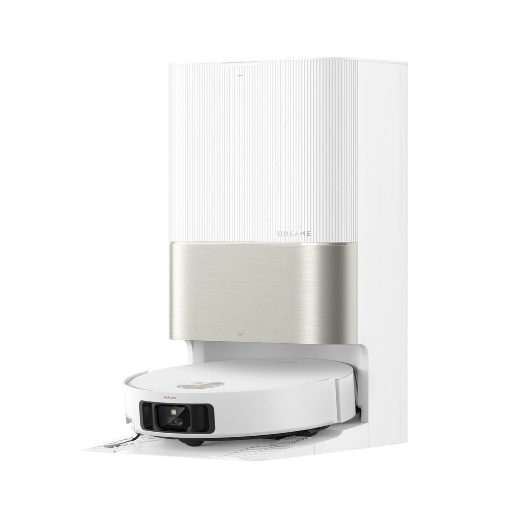 Dreame X50 Ultra Complete Noir, Acier inoxydable, Blanc