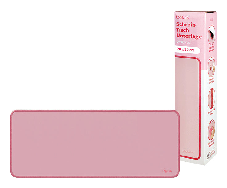LogiLink ID0221 Tapis de souris de jeu Rose