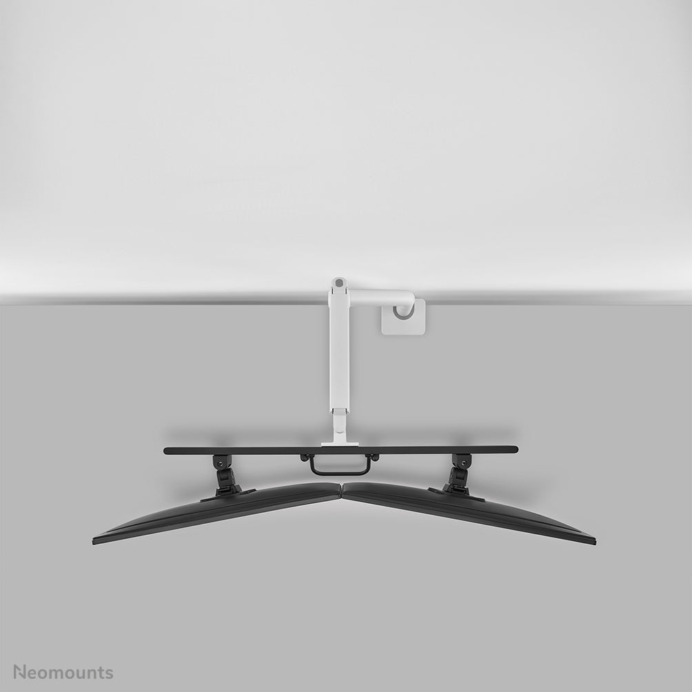 Neomounts DS75S-950WH2 Support Double Écran 17-32" Ressort à Gaz Topfix Arrêt 180°