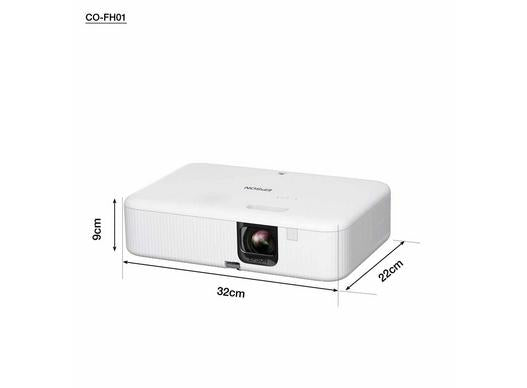 Epson CO-FH01 Projecteur Home Cinéma 3000 ANSI Lumens 3LCD 1080p Blanc