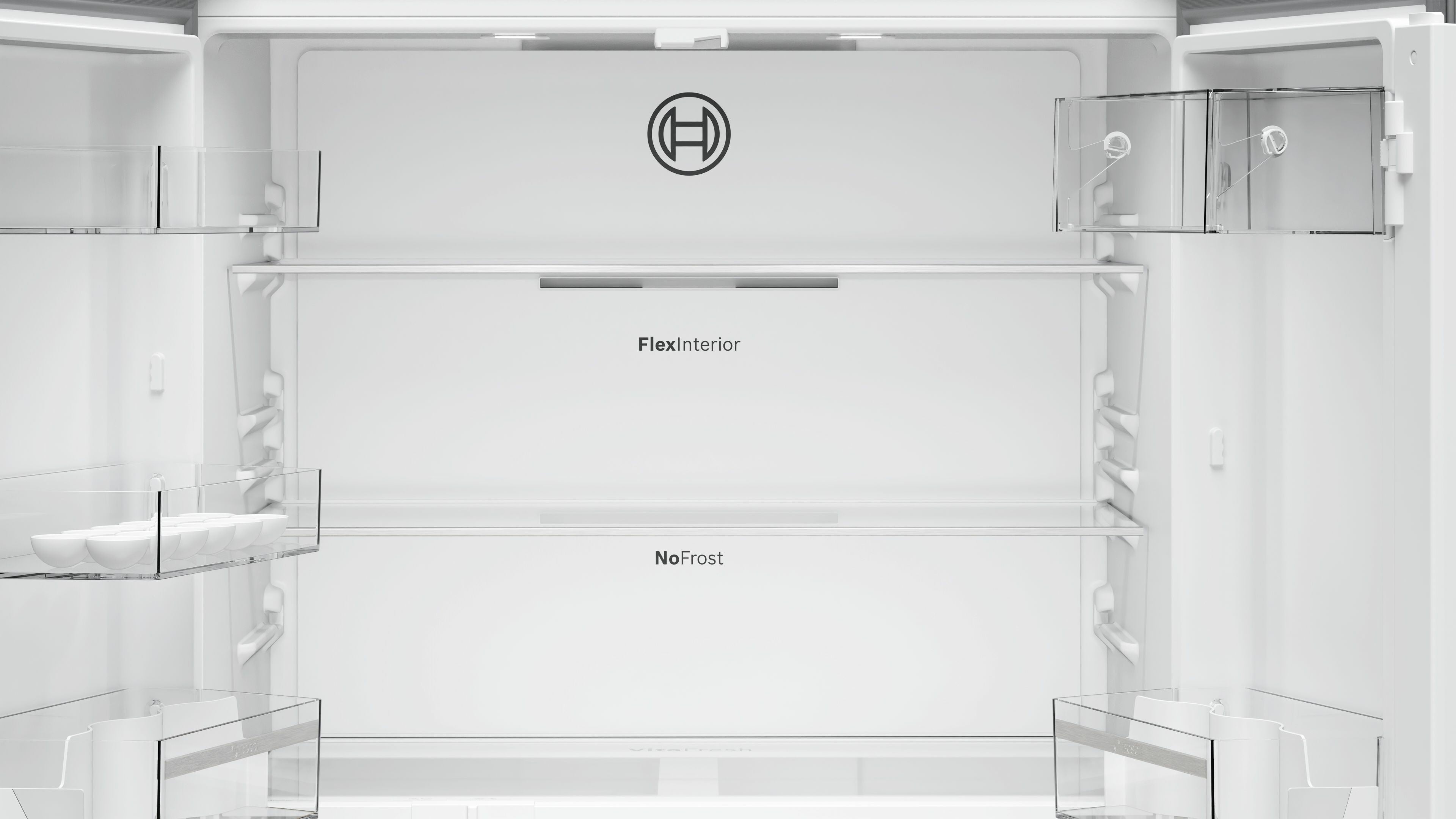 Bosch Bosch Serie 4 KFN96VPEA frigo américain Pose libre 605 L Acier inoxydable