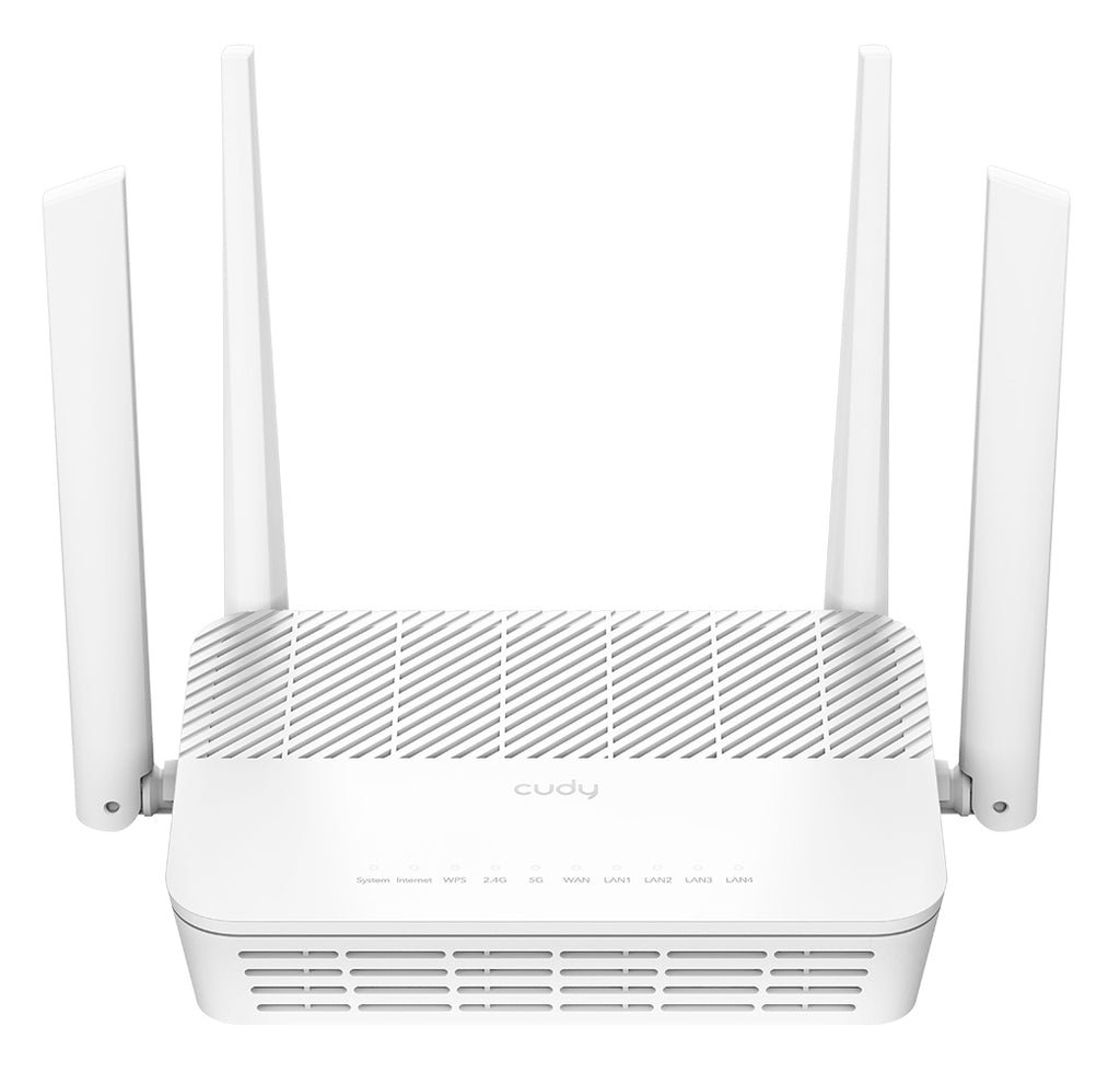 Cudy AX3000 Routeur Sans Fil Gigabit Ethernet Bi-bande 2,4 GHz / 5 GHz, Blanc