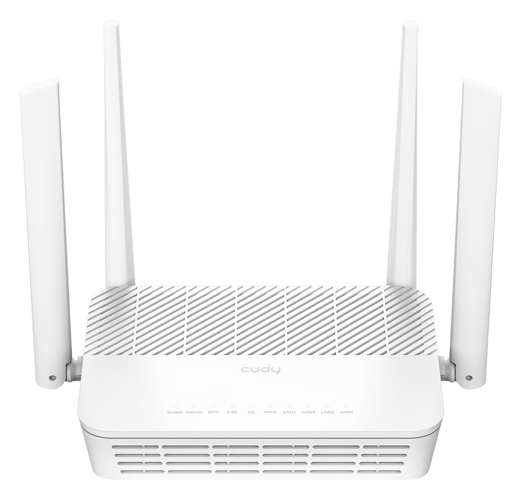 Cudy WR3000P routeur sans fil 2.5 Gigabit Ethernet Bi-bande (2,4 GHz / 5 GHz) Blanc