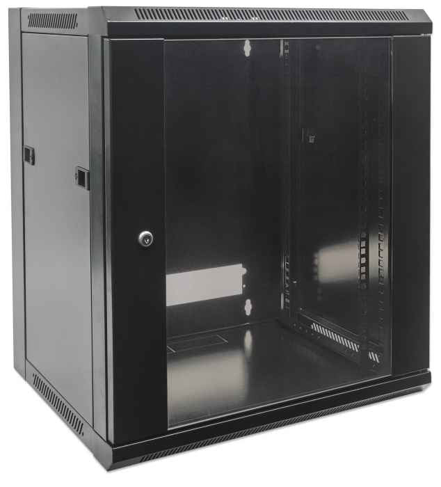 Intellinet Armoire Réseau Murale 19" 15U, Profondeur 600 mm, Noire