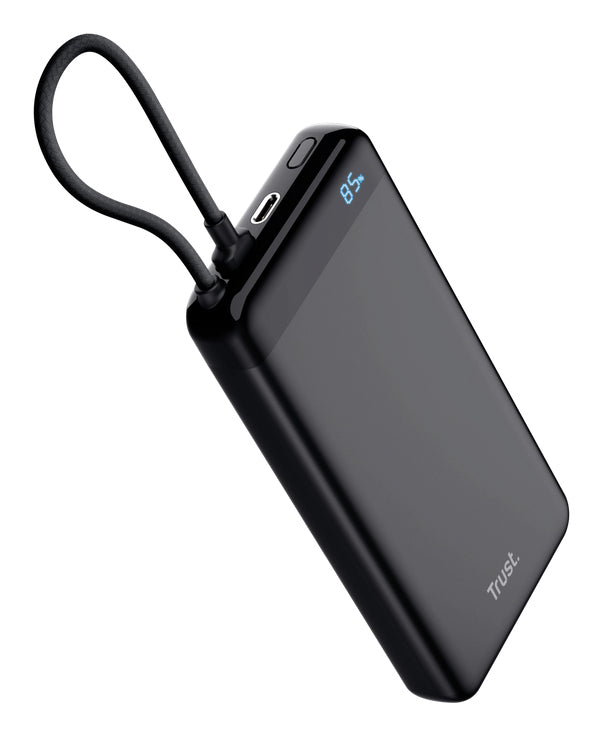 Trust 25881 banque d'alimentation électrique Lithium-Ion (Li-Ion) 20000 mAh Noir