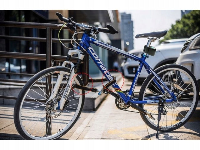 ŁAŃCUCH BLOKADA ROWEROWA ZAPIĘCIE NA ROWER MOTOR