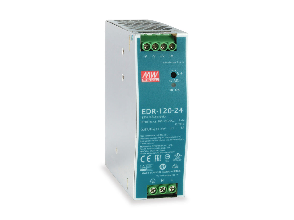LevelOne POW-2441 Unité d'Alimentation 120 W, Argent et Menthe