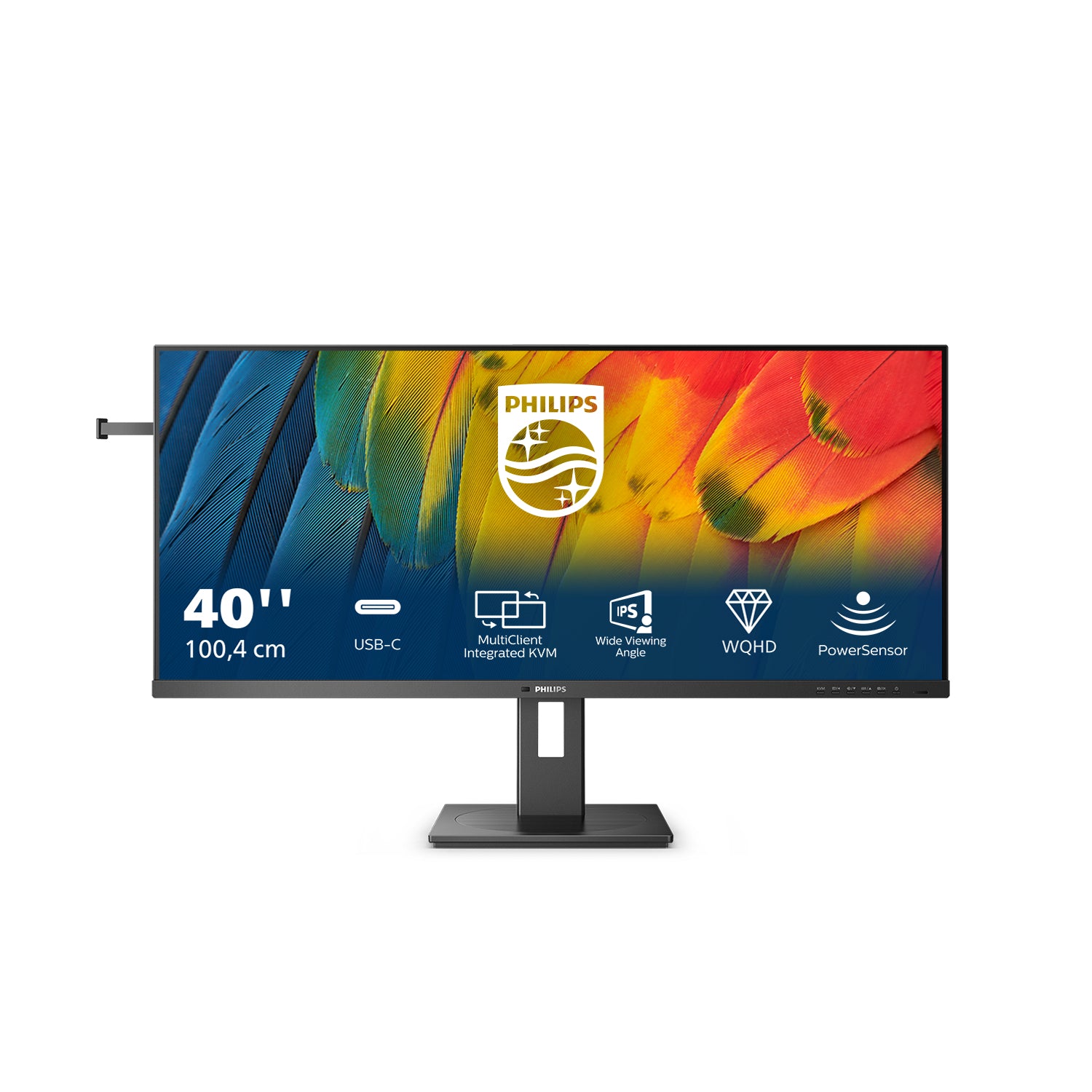 Philips 5000 series 40B1U5600/00 écran plat de PC 101,6 cm (40") 3440 x 1440 pixels Wide Quad HD LCD Noir