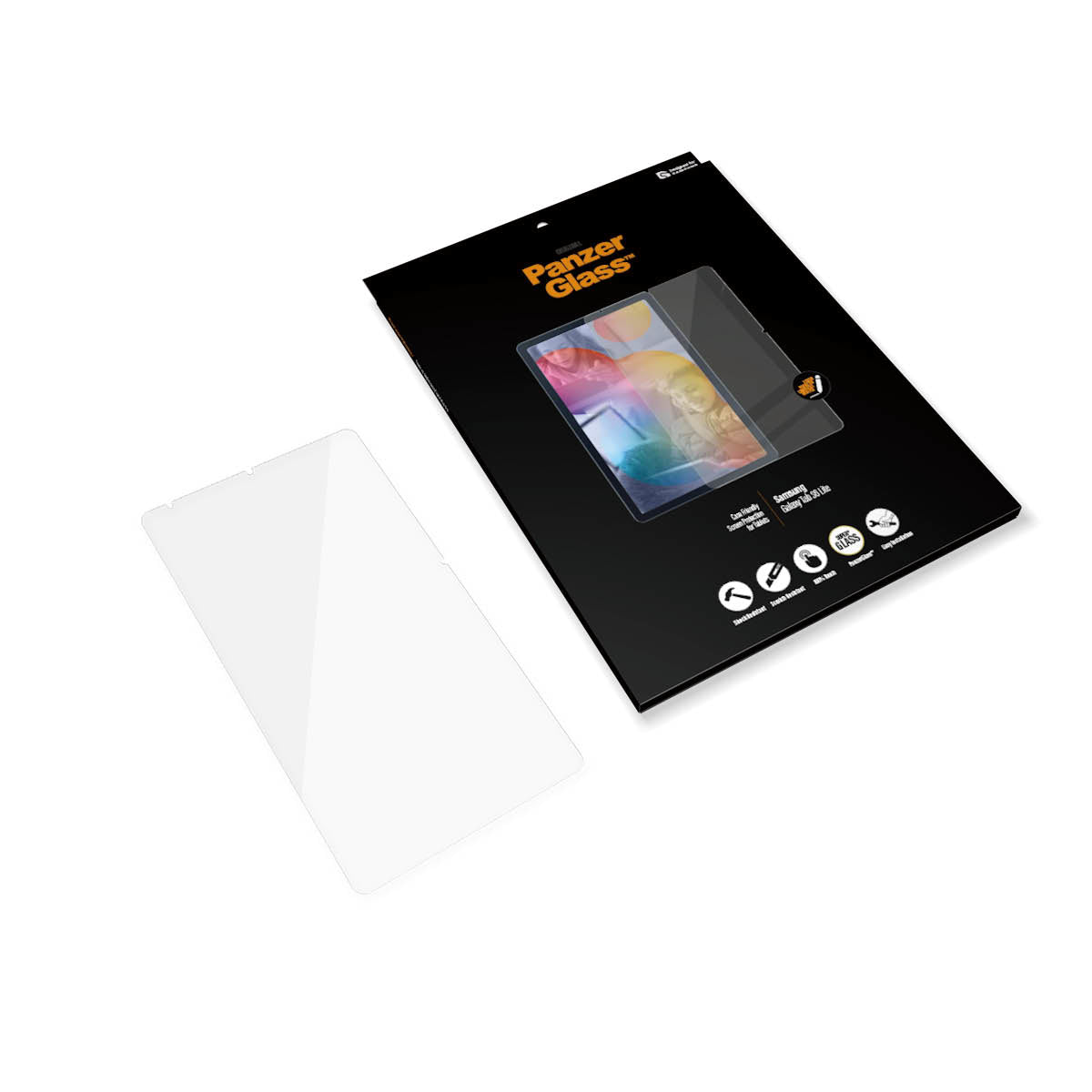 PanzerGlass Protection d'écran en Verre Trempé pour Samsung Galaxy Tab S6 Lite, Transparent