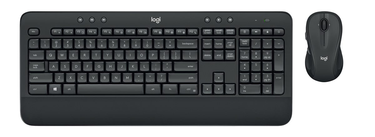 Logitech MK545 Advanced Sæt med mus og tastatur Trådløs Tysk
