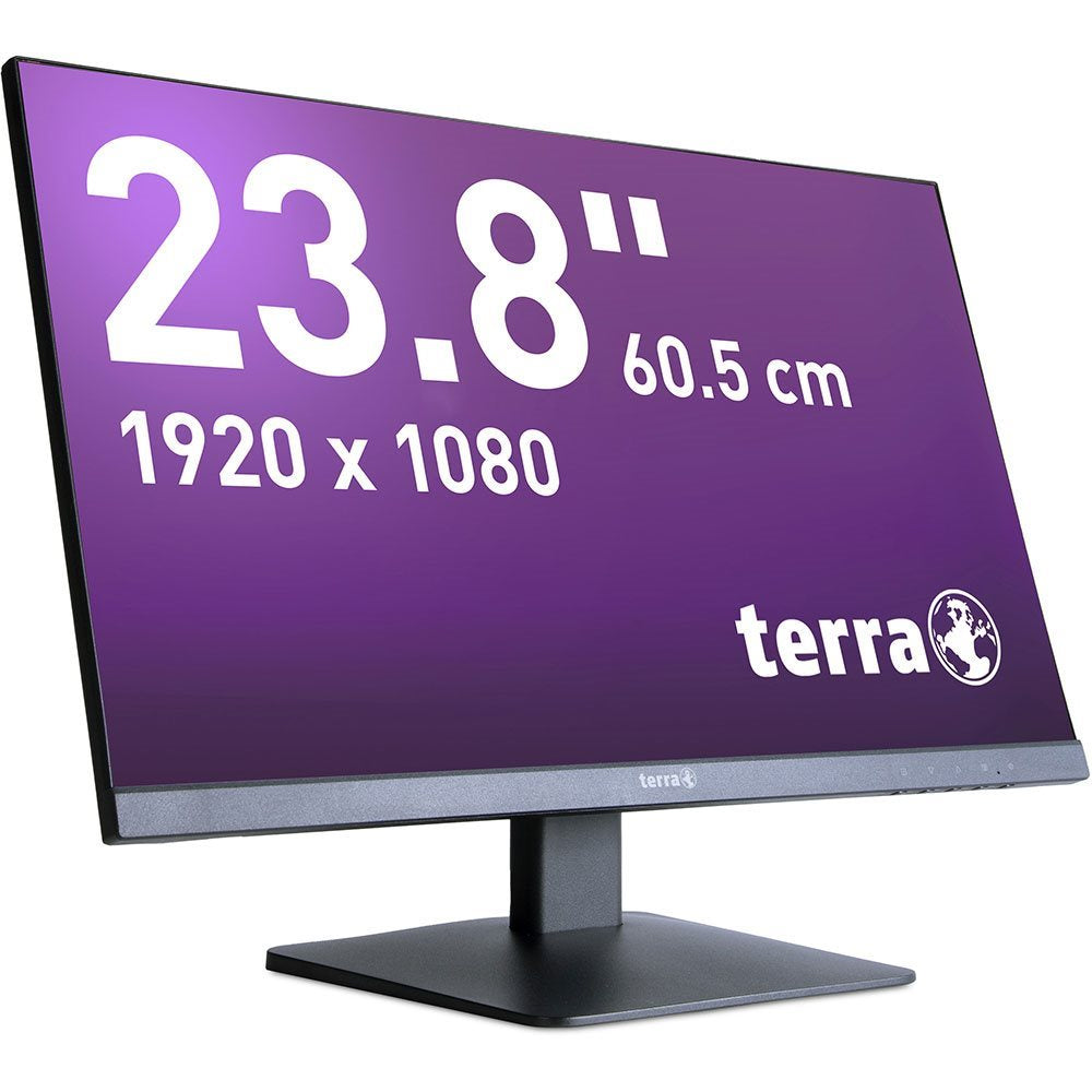 TERRA TERRA 3030225 écran plat de PC 60,5 cm (23.8") 1920 x 1080 pixels Full HD LCD Noir