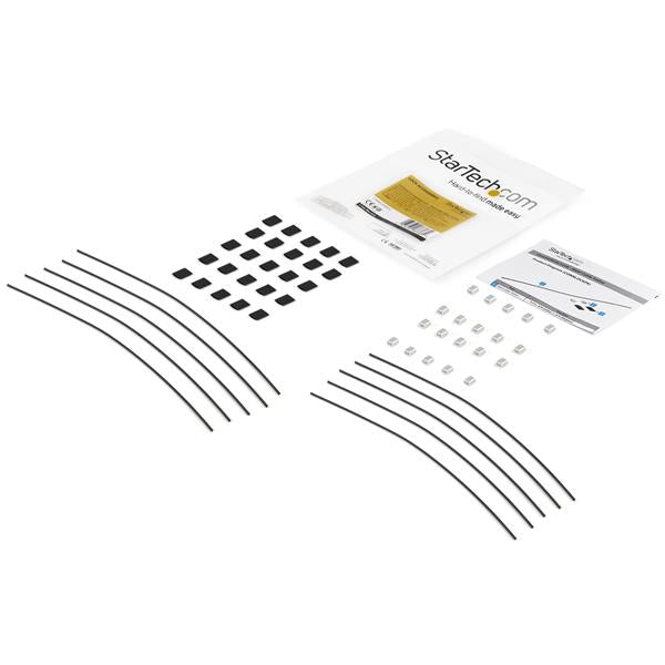 StarTech.com Câbles d'attache de sécurité en acier réglables - Pack de 10