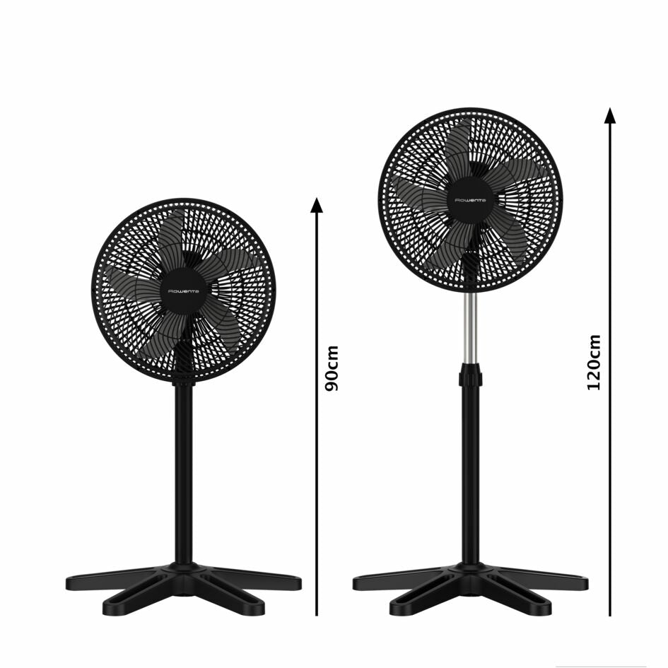 Rowenta Turbo Essential VU3110F0 ventilateur Noir