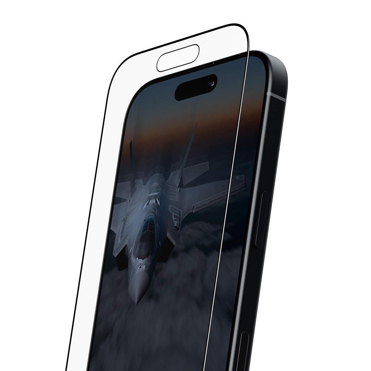 PanzerGlass ® Stealth Screen Protector iPhone 17 | iPhone 16 Pro | Ultra-Wide Fit w. Fastfit in-a-box Protection d'écran