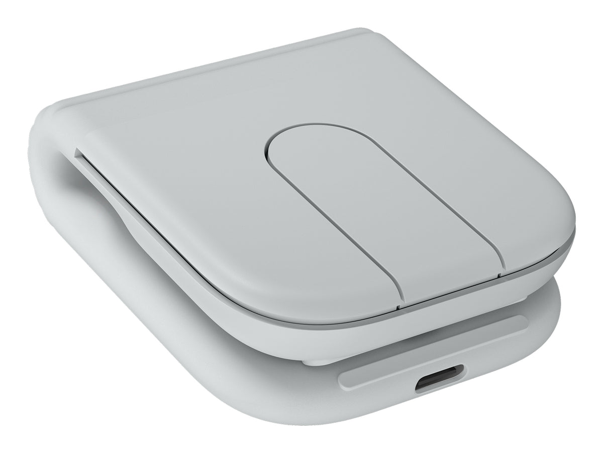 Logitech Mobi Fold Souris Optique Sans Fil, Blanche