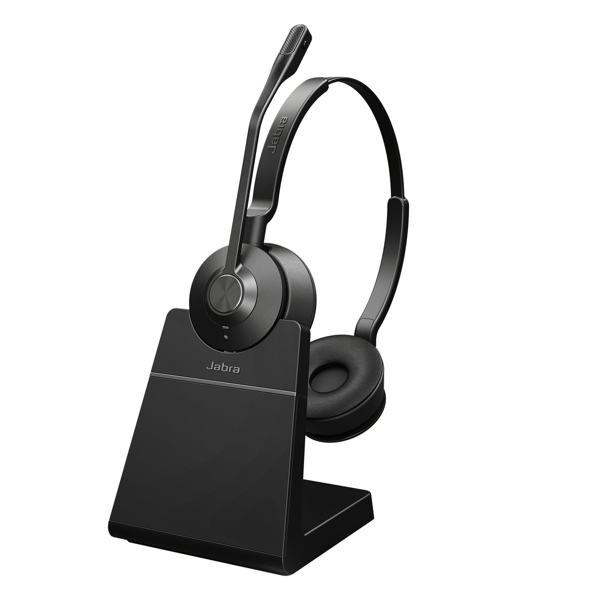 Jabra Engage 55 Casque Sans Fil pour Bureau et Centre d'Appels, Noir et Titane