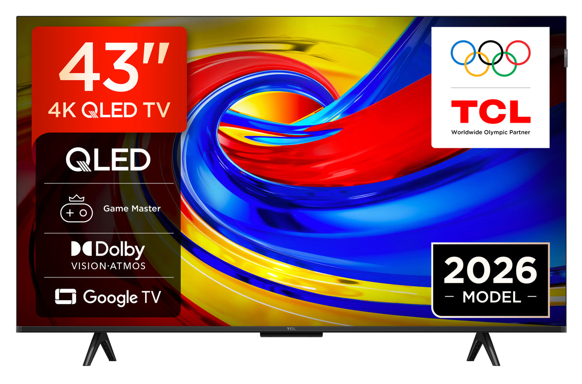 TCL P7L 43P7L TV 109,2 cm (43") 4K Ultra HD Smart TV Wifi Noir 400 cd/m²
