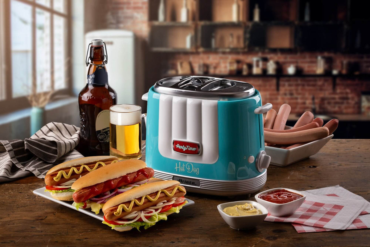 Ariete 0206/01 Gril pour hot dog 650 W Bleu clair