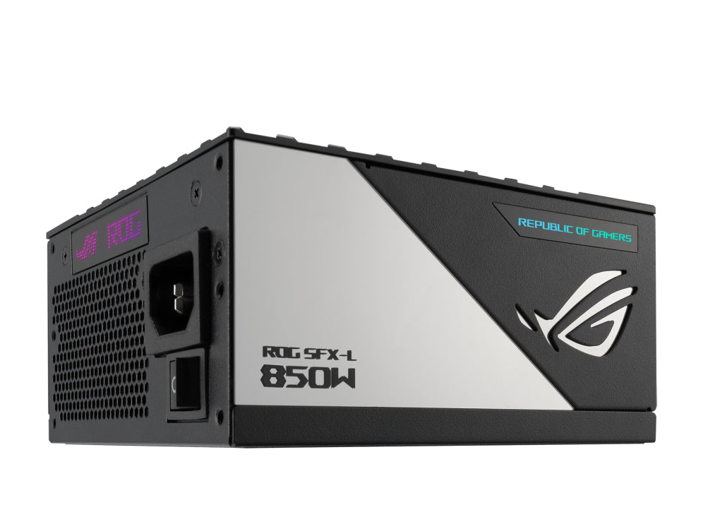 ASUS ROG Loki SFX-L 850W Platinum unité d'alimentation d'énergie 24-pin ATX Noir, Argent
