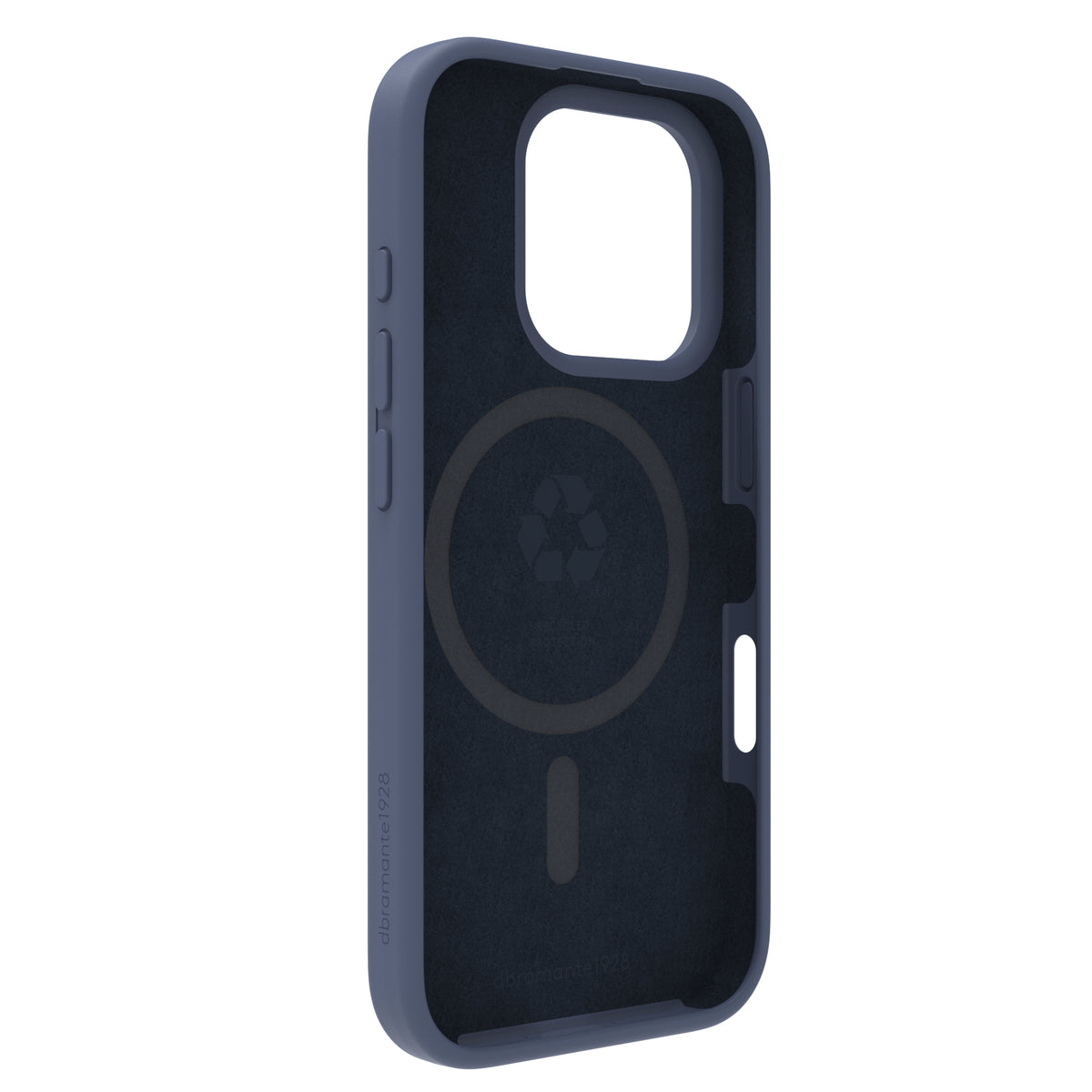 dbramante1928 Monaco MagSafe Coque de Protection pour iPhone 16 Pro 6.3", Bleu