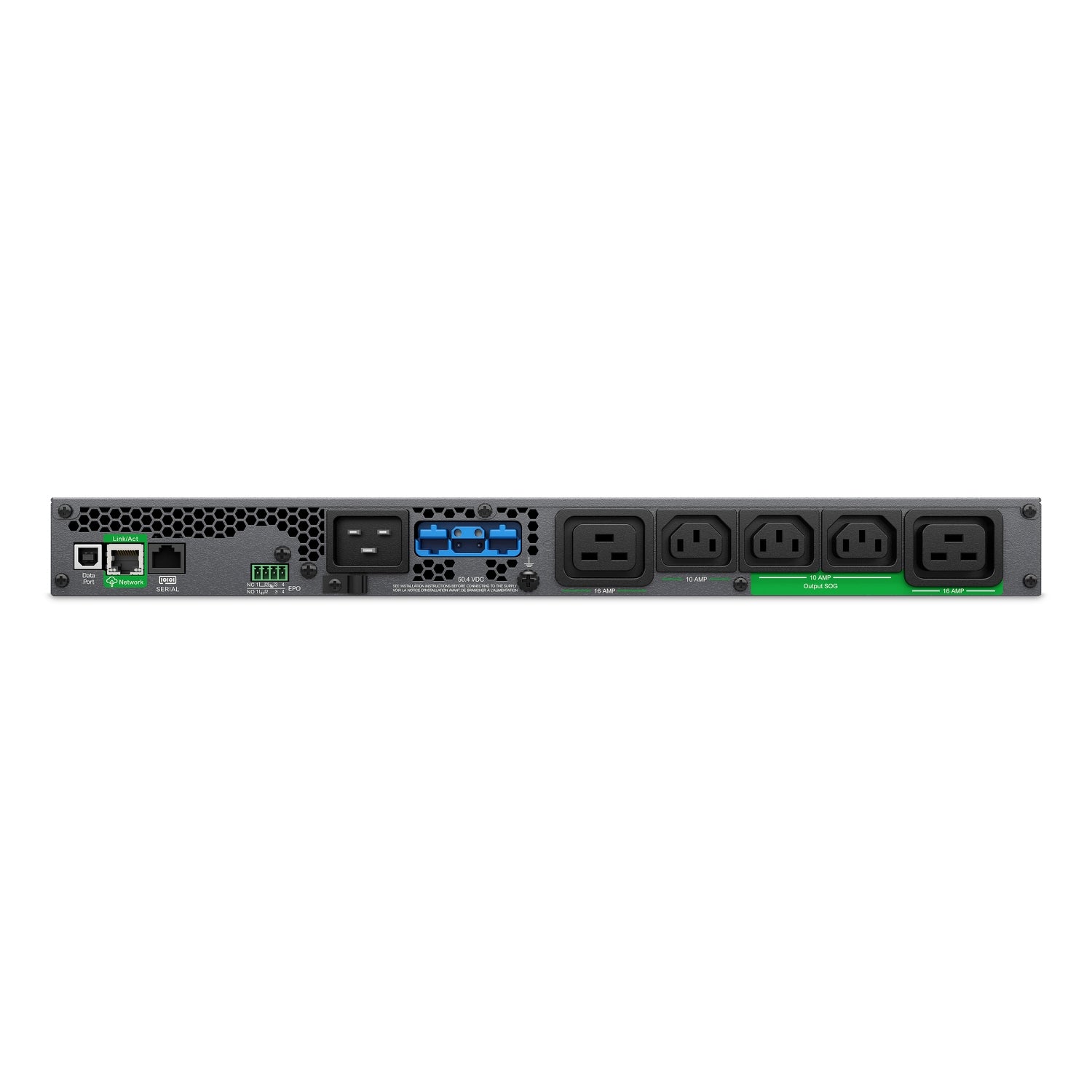 APC Smart-UPS Ultra Li-Ion SRTL3KRM1UIC - 3KW, 1U Rack/Tour/Mur, 3x C13 & 2x C19, SmartConnect