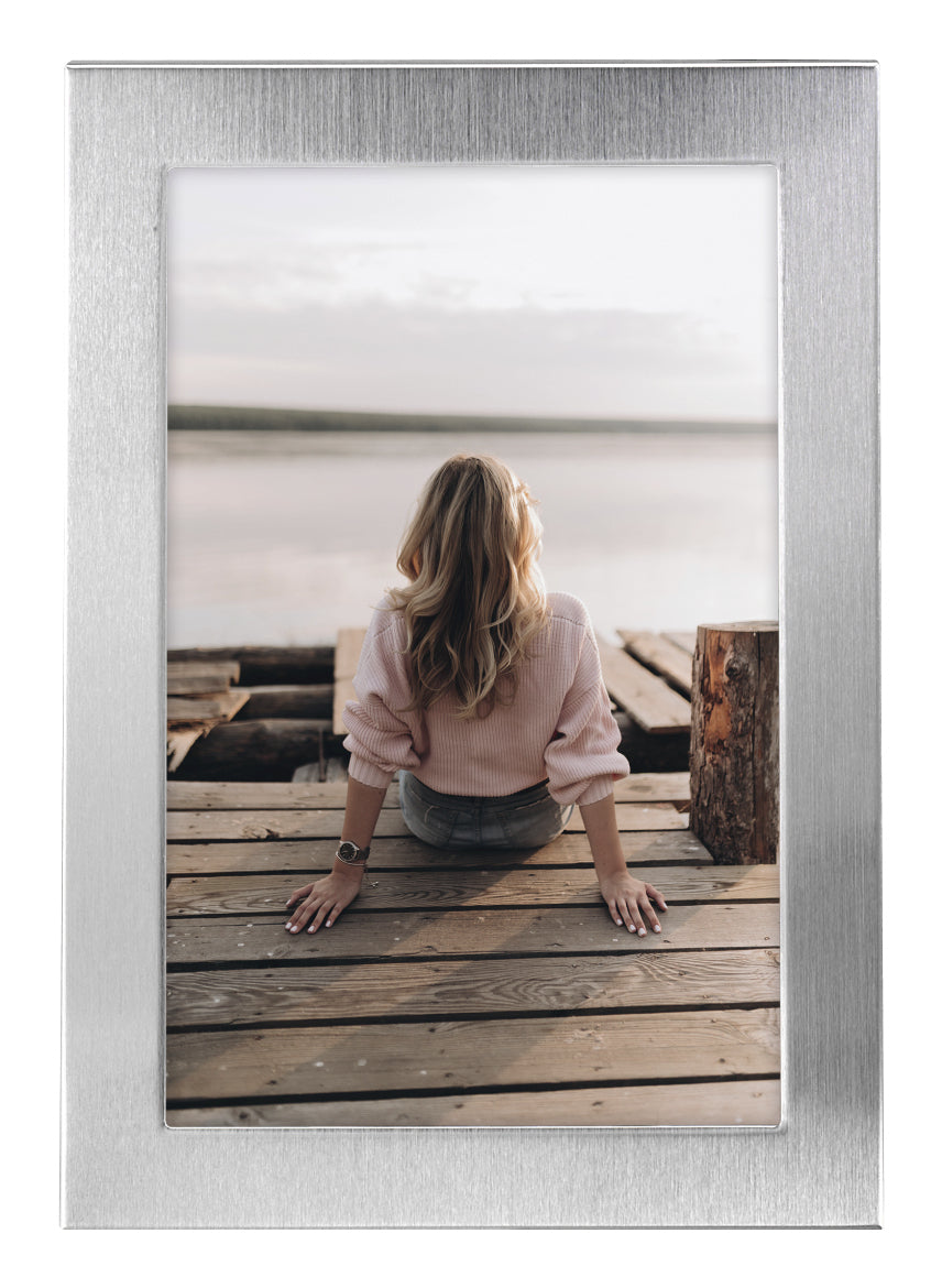 Hama 00193111 cadre photos Cadre pour une seule photo Argent