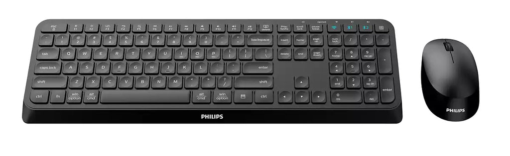 Philips 4000 series SPT6407B/00 clavier Souris incluse Maison RF sans fil + Bluetooth Noir - vue 3