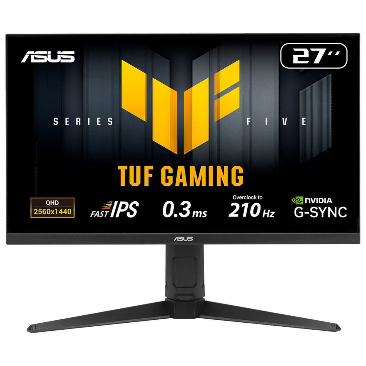 ASUS TUF Gaming VG27AQL5A Écran PC 27" Wide Quad HD 2560 x 1440 LCD Noir
