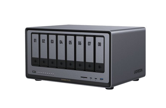 Ugreen NASync DXP8800Plus NAS Bureau Intel® Core™ i5 i5-1235U 8 Go DDR5 0 To UGOS Pro