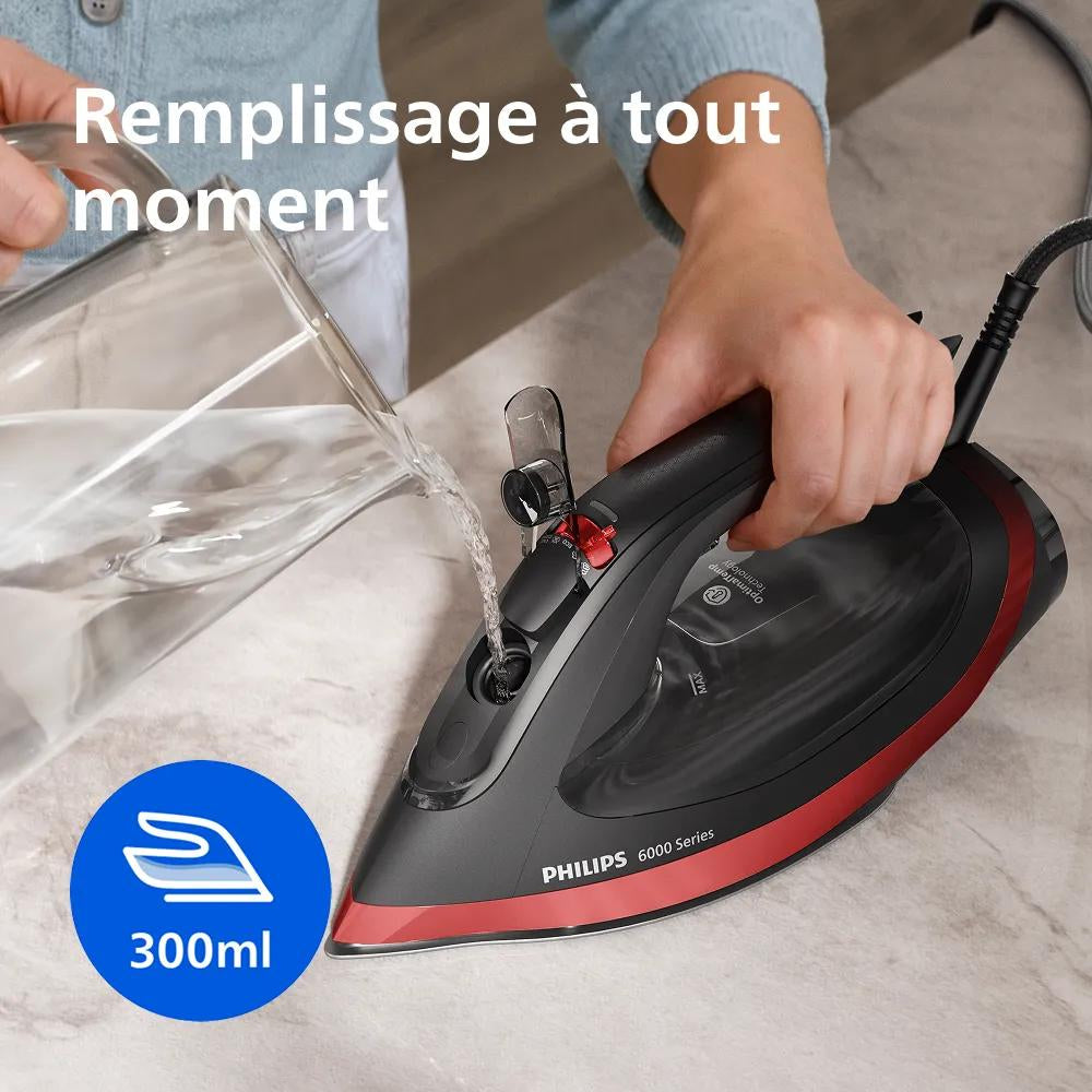 Philips 6000 series Fer à repasser vapeur série 6000
