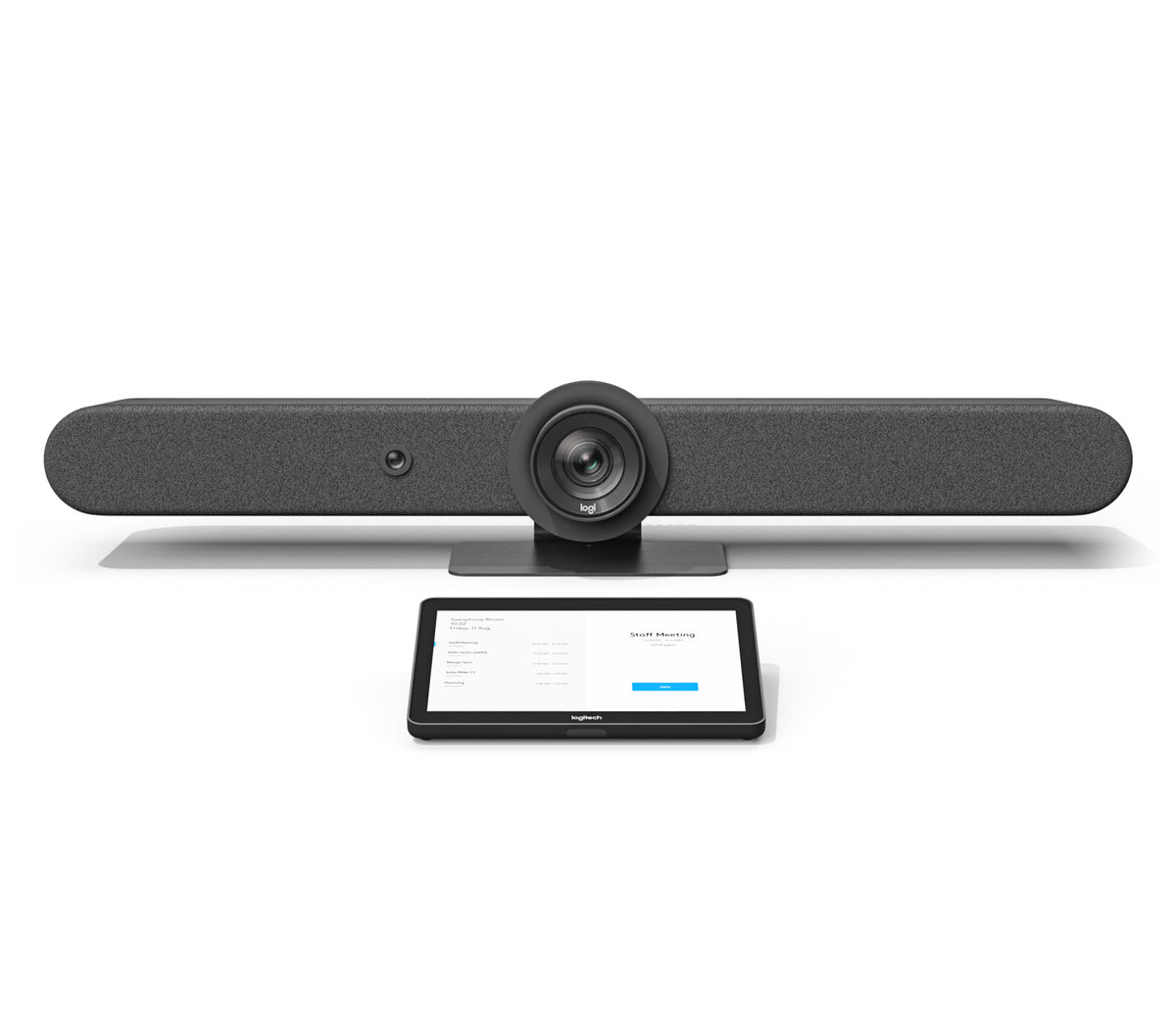 Logitech Rally Bar Système de Visioconférence avec Réseau de 6 Micros