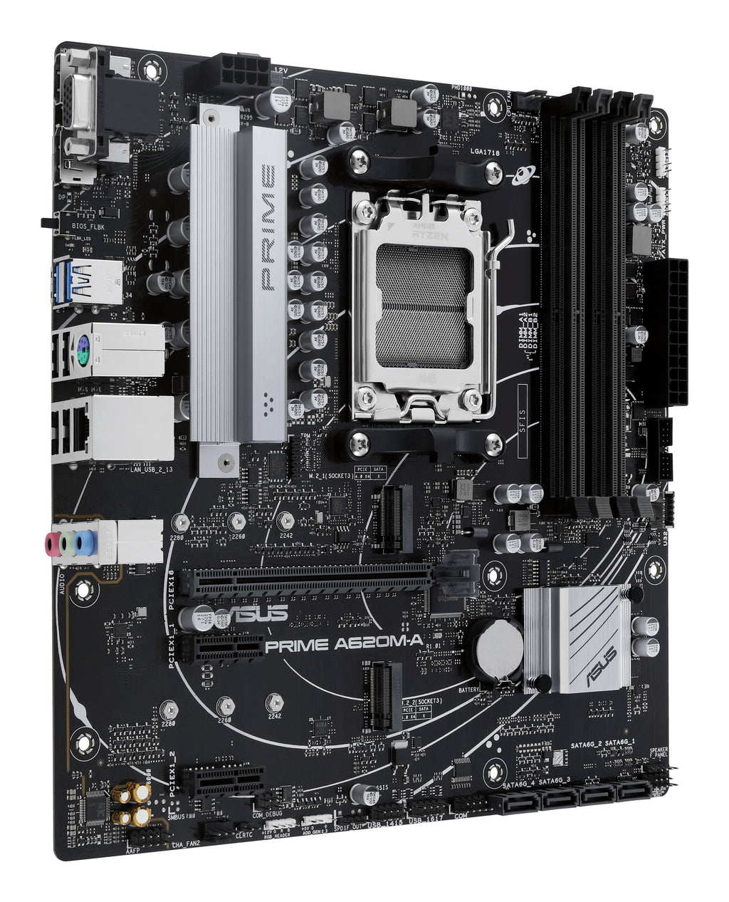 ASUS PRIME A620M-A-CSM AMD A620 Emplacement AM5 micro ATX