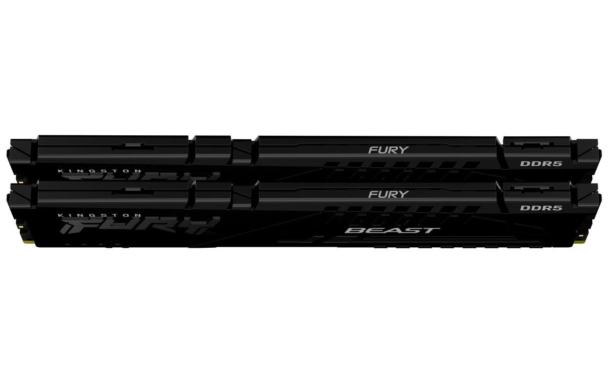 Kingston Technology FURY Beast 64Go 6000MT/s DDR5 CL36 DIMM (Kit de 2) Noir